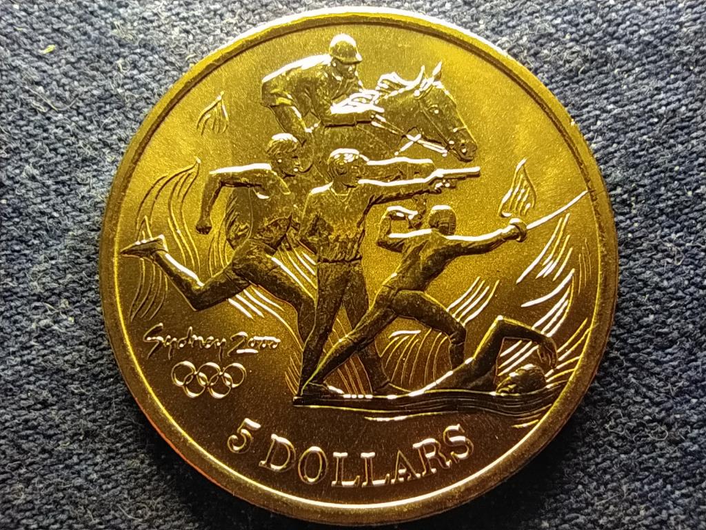 Ausztr&aacute;lia XXVII. Ny&aacute;ri Olimpia Sydney &Ouml;ttusa 5 Doll&aacute;r 
