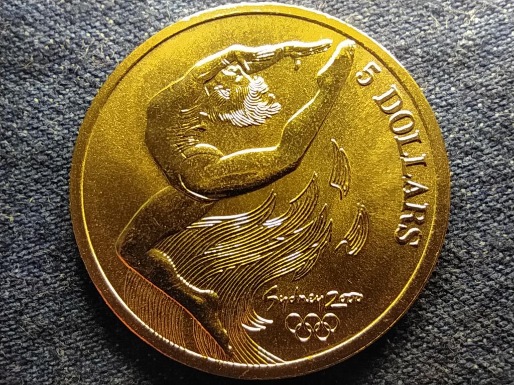 Ausztr&aacute;lia XXVII. Ny&aacute;ri Olimpia Sydney Gimnasztika 5 Doll&aacute;r 