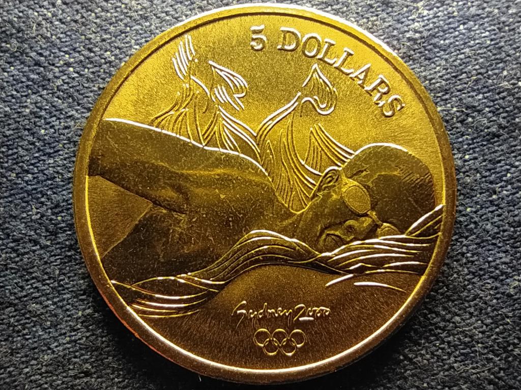 Ausztr&aacute;lia XXVII. Ny&aacute;ri Olimpia 2000 Sydney V&iacute;zi sportok 5 Doll&aacute;r 