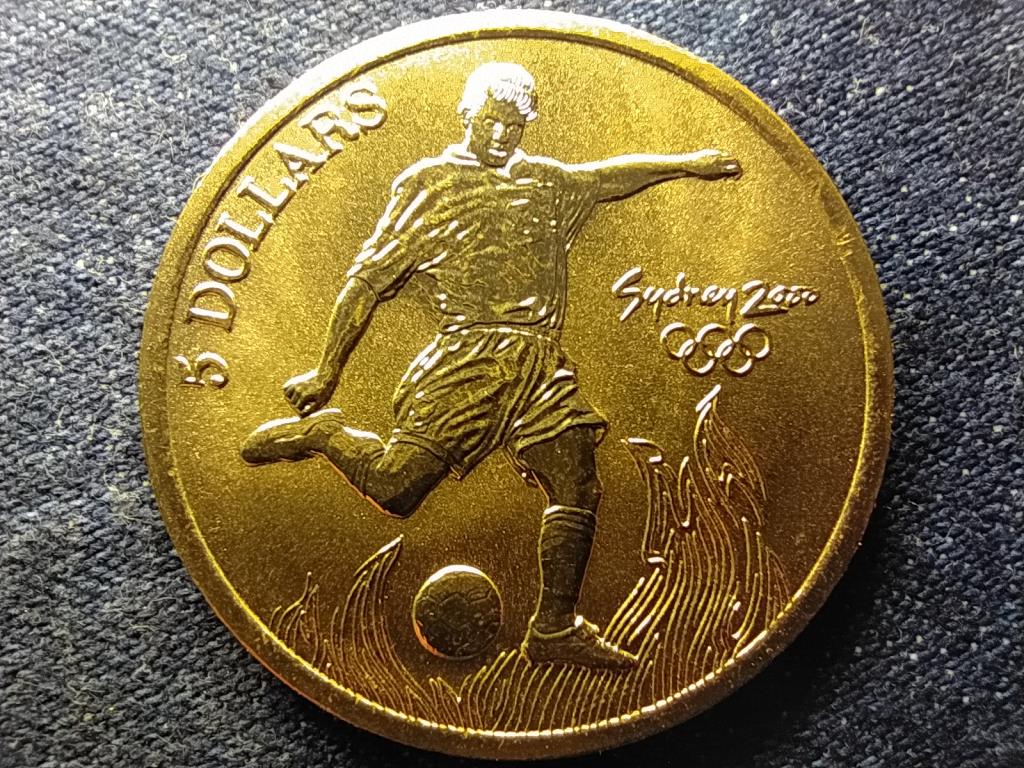 Ausztr&aacute;lia XXVII. Ny&aacute;ri Olimpia 2000 Sydney Labdar&uacute;g&aacute;s 5 Doll&aacute;r 