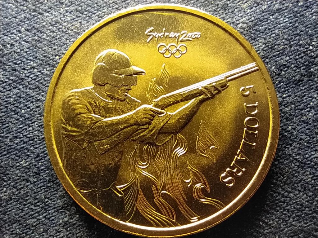 Ausztr&aacute;lia XXVII. Ny&aacute;ri Olimpia 2000 Sydney L&ouml;v&eacute;szet 5 Doll&aacute;r 