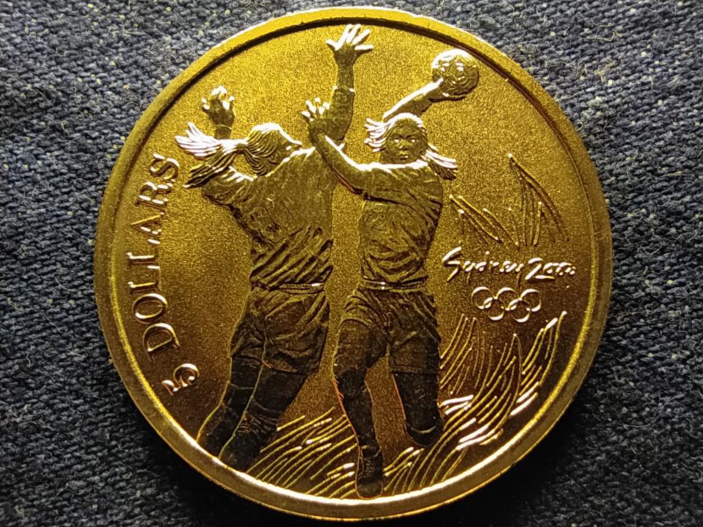 Ausztr&aacute;lia XXVII. Ny&aacute;ri Olimpia 2000 Sydney K&eacute;zilabda 5 Doll&aacute;r 