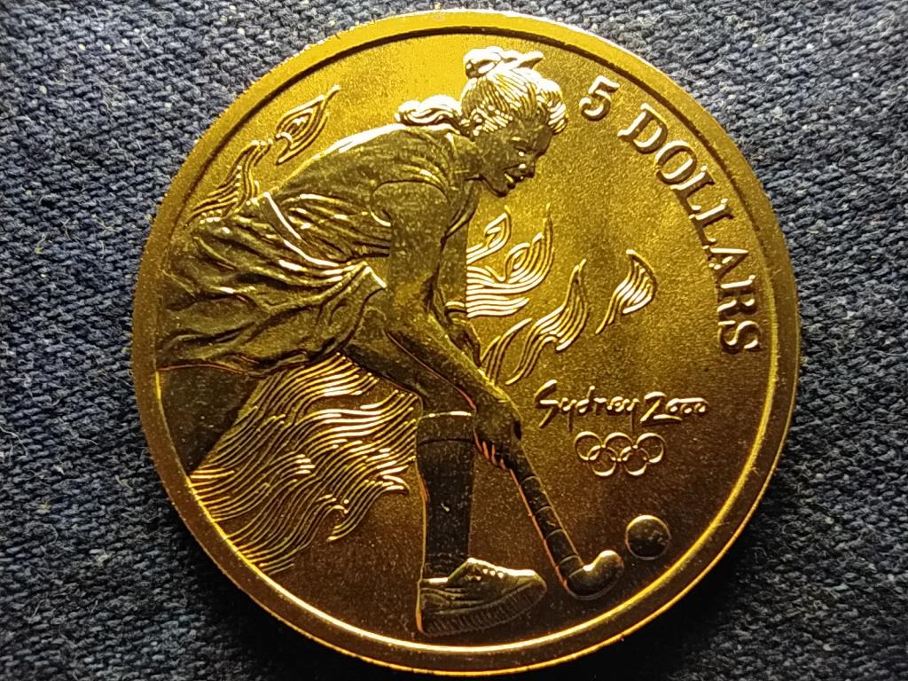 Ausztr&aacute;lia XXVII. Ny&aacute;ri Olimpia 2000 Sydney J&eacute;gkorong 5 Doll&aacute;r 