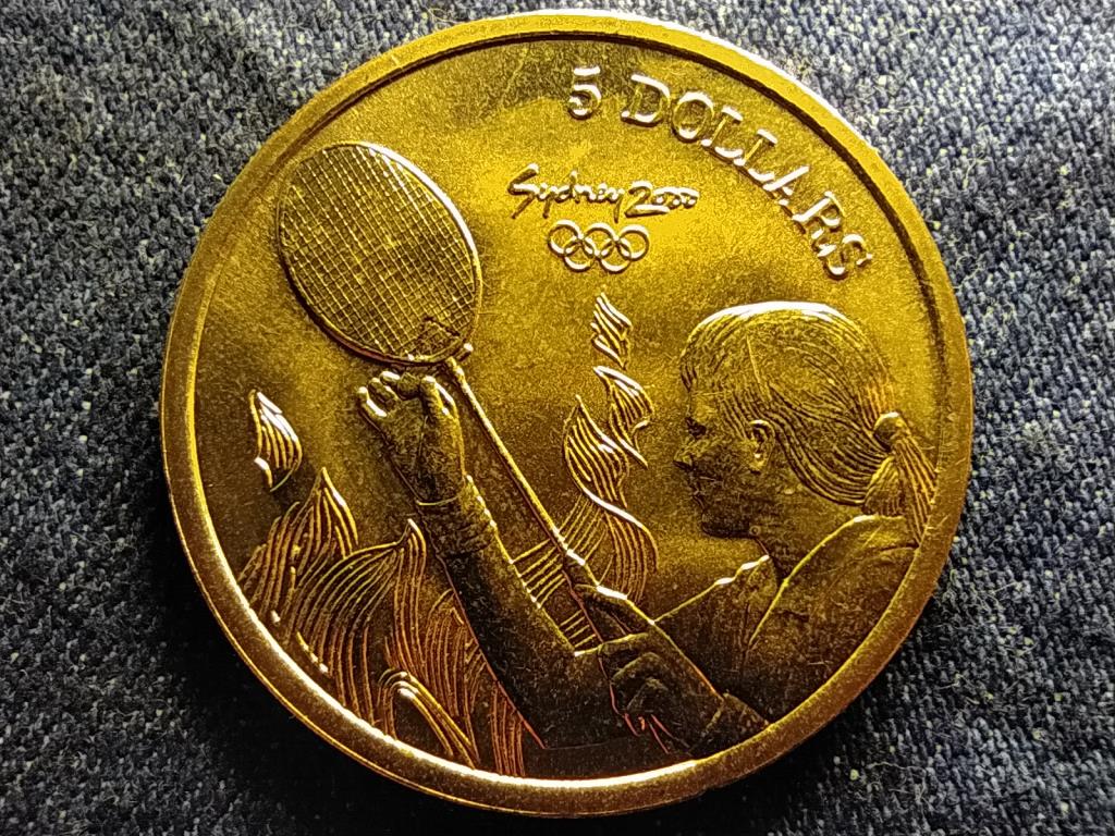 Ausztr&aacute;lia XXVII. Ny&aacute;ri Olimpia 2000 Sydney Tollaslabda 5 Doll&aacute;r 