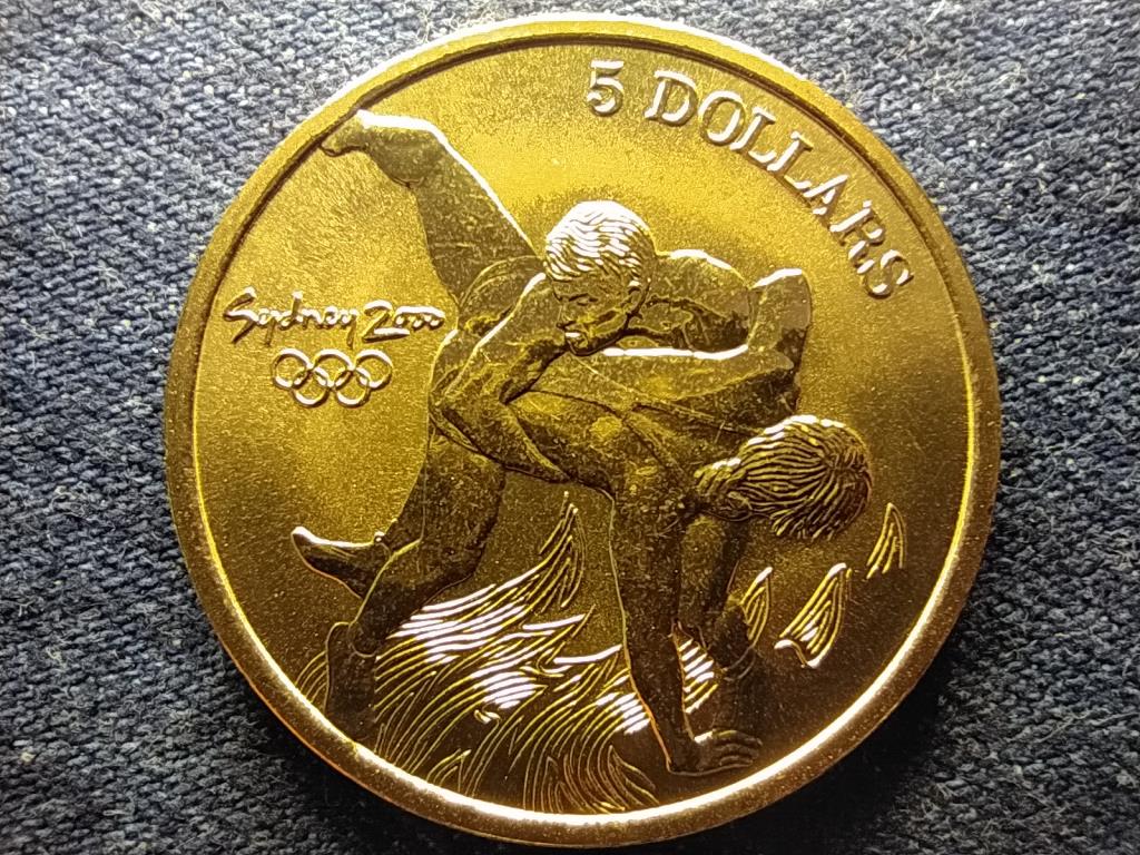 Ausztr&aacute;lia XXVII. Ny&aacute;ri Olimpia 2000 Sydney Birk&oacute;z&aacute;s 5 Doll&aacute;r 