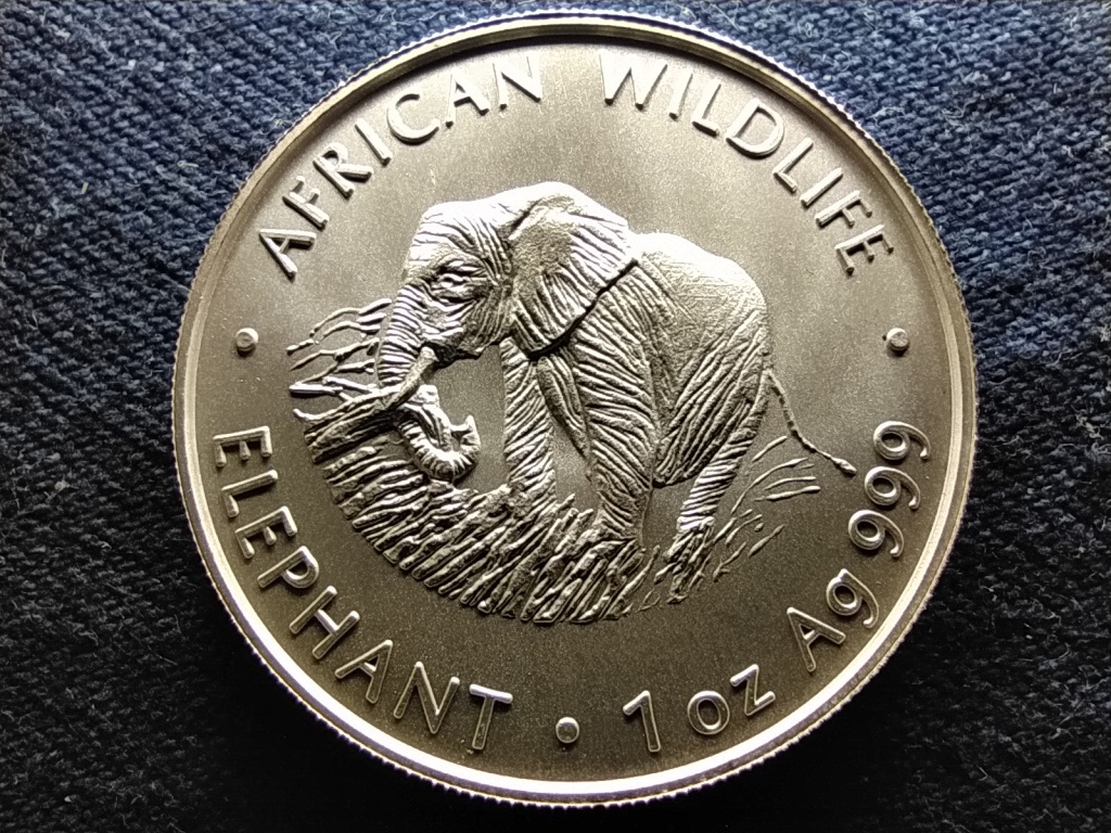 Zambia K&ouml;zt&aacute;rsas&aacute;g (1964-) .999 Ez&uuml;st 5000 Kwacha 