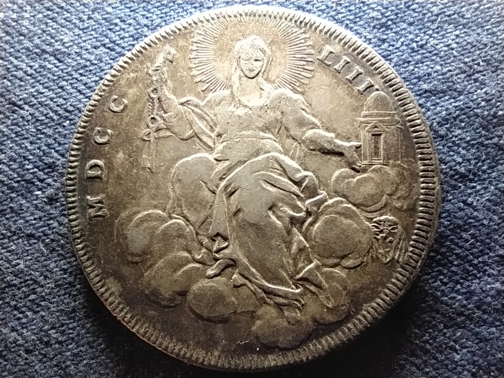 Vatik&aacute;n XIV. Benedek p&aacute;pa (1740-1758) .917 Ez&uuml;st 1 scudo 