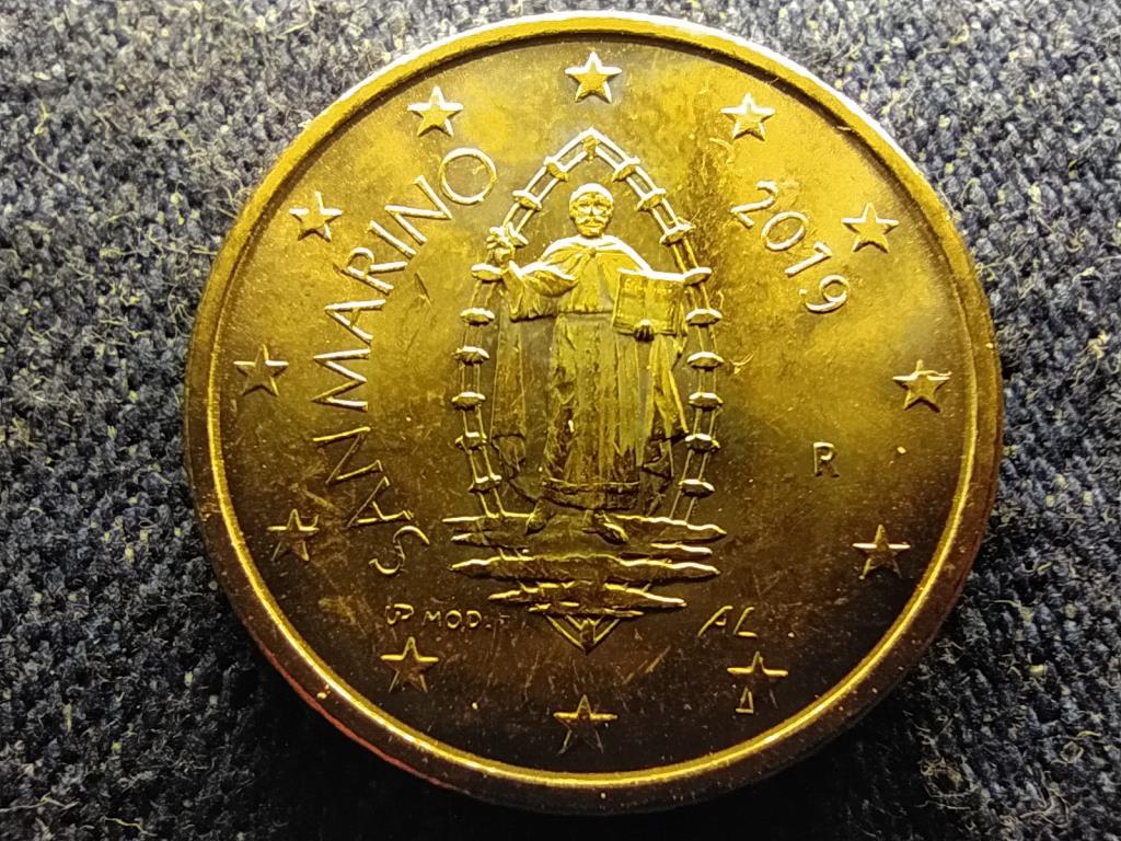 San Marino K&ouml;zt&aacute;rsas&aacute;g (1864-) 50 Euro Cent 