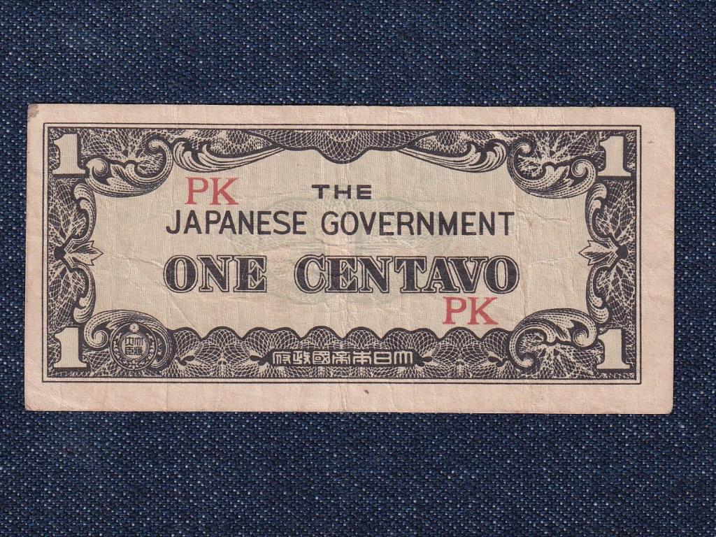F&uuml;l&ouml;p-szigetek Jap&aacute;n megsz&aacute;ll&aacute;s (1941-1944) 1 Centavo 
