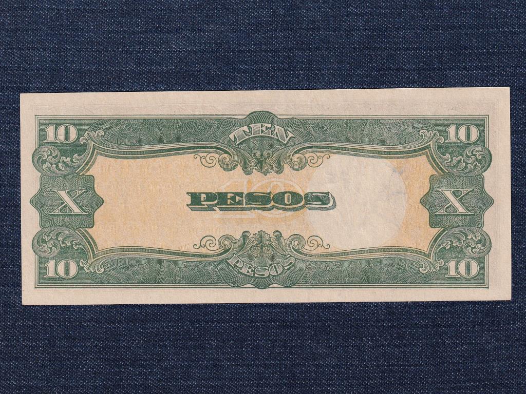 F&uuml;l&ouml;p-szigetek Jap&aacute;n megsz&aacute;ll&aacute;s (1941-1944) 10 Peso 