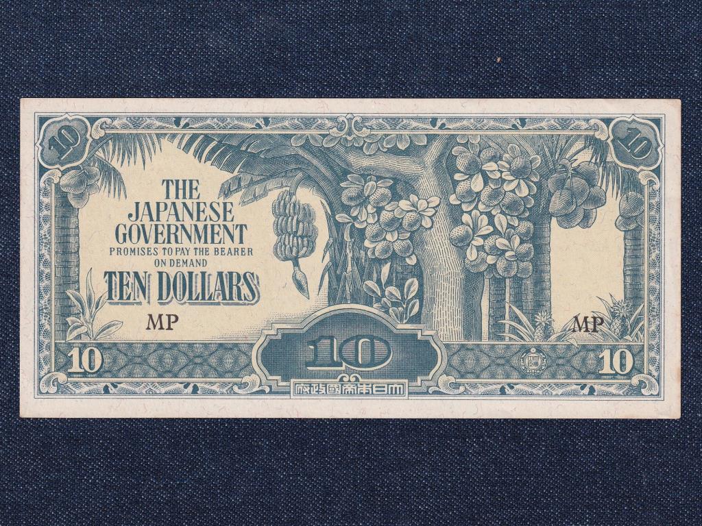 Malajzia Jap&aacute;n megsz&aacute;ll&aacute;s (1942-1945) 10 Doll&aacute;r 