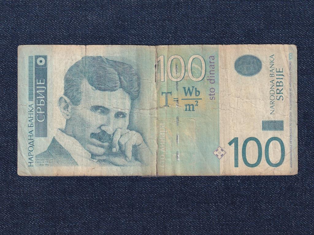 Szerbia 100 D&iacute;n&aacute;r bankjegy
