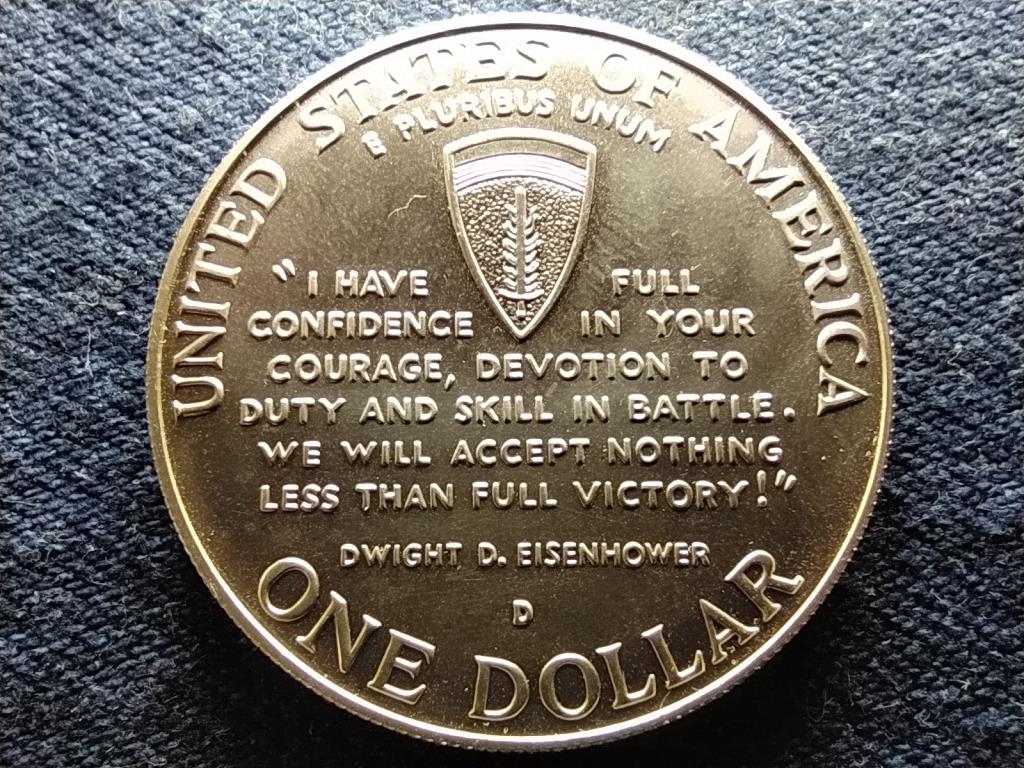 USA A m&aacute;sodik vil&aacute;gh&aacute;bor&uacute; 50. &eacute;vfordul&oacute;ja .900 Ez&uuml;st 1 Doll&aacute;r 