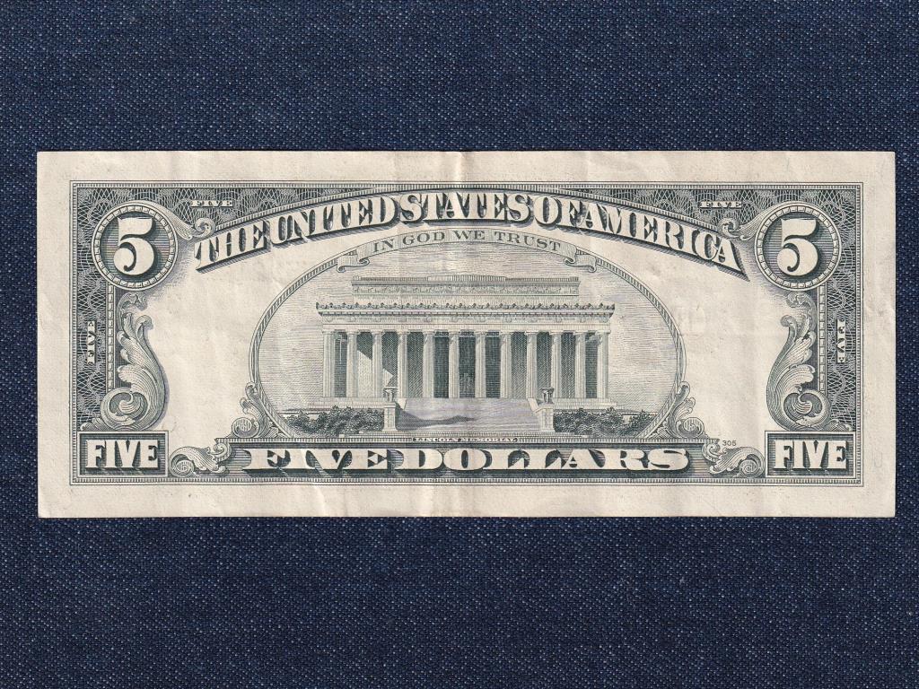 USA Sz&ouml;vets&eacute;gi k&ouml;zt&aacute;rsas&aacute;g (1776-) 5 Doll&aacute;r 