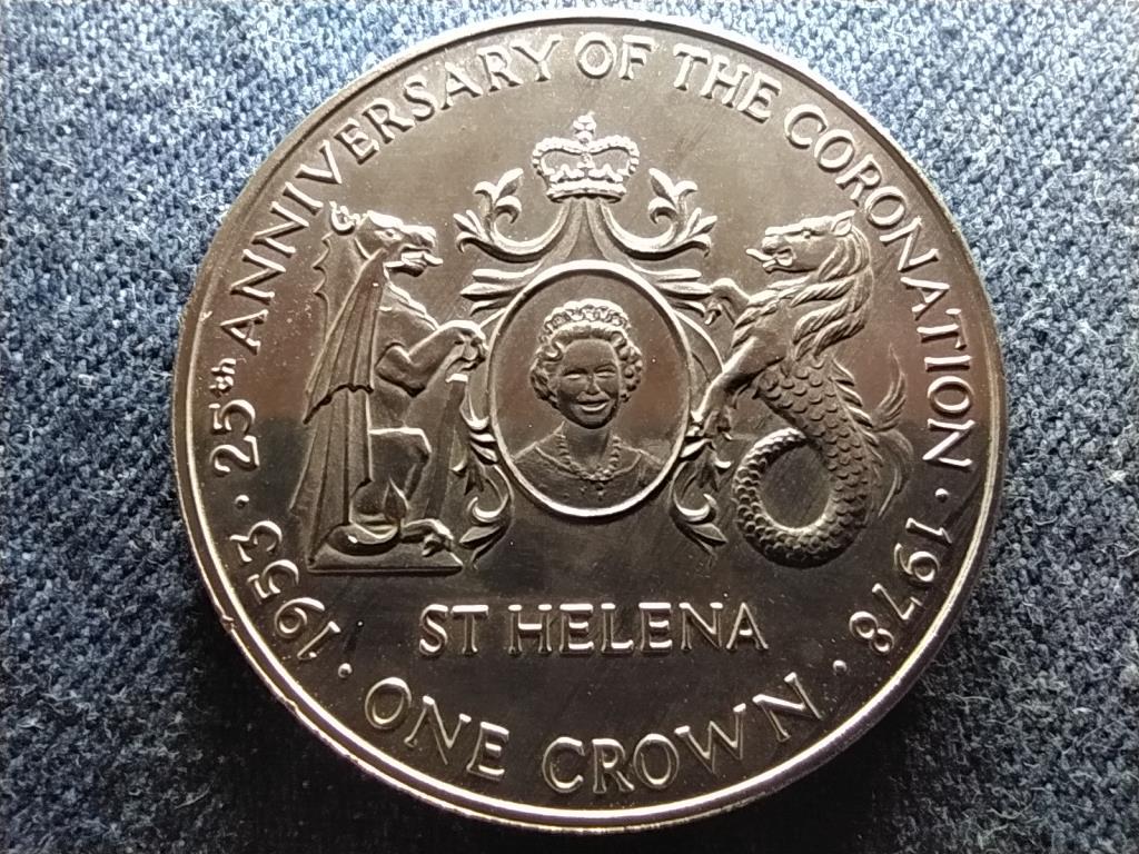 Szent Ilona Erzs&eacute;bet kir&aacute;lynő megkoron&aacute;z&aacute;s&aacute;nak 25. &eacute;vfordul&oacute;ja 1 korona 