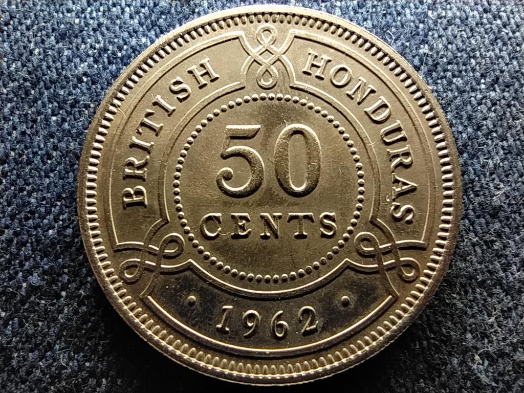 Honduras Brit Honduras kol&oacute;nia 50 cent 