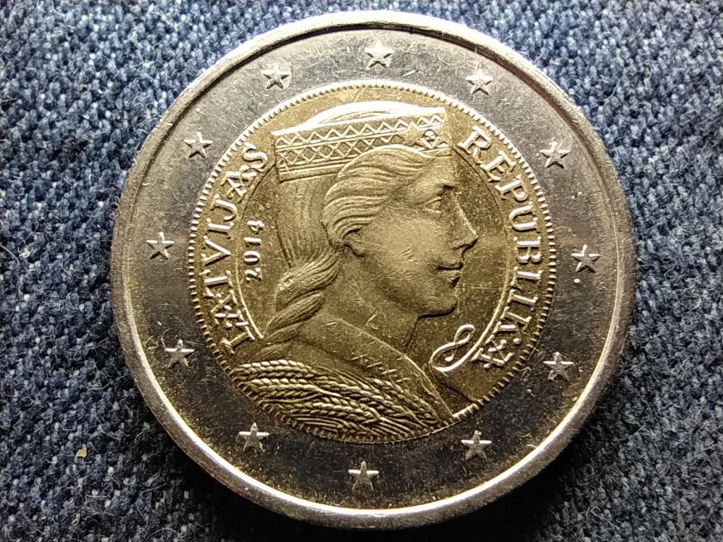 Lettorsz&aacute;g K&ouml;zt&aacute;rsas&aacute;g (1991-) 2 euro 