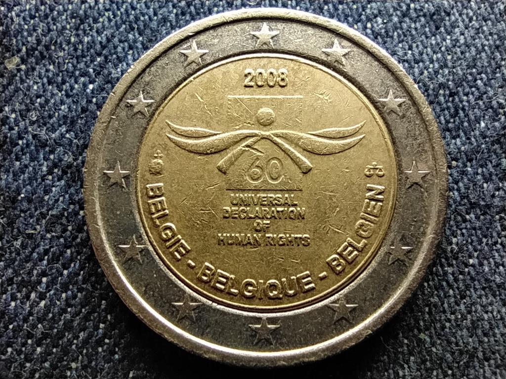 Belgium Emberi jogok 2 Euro 