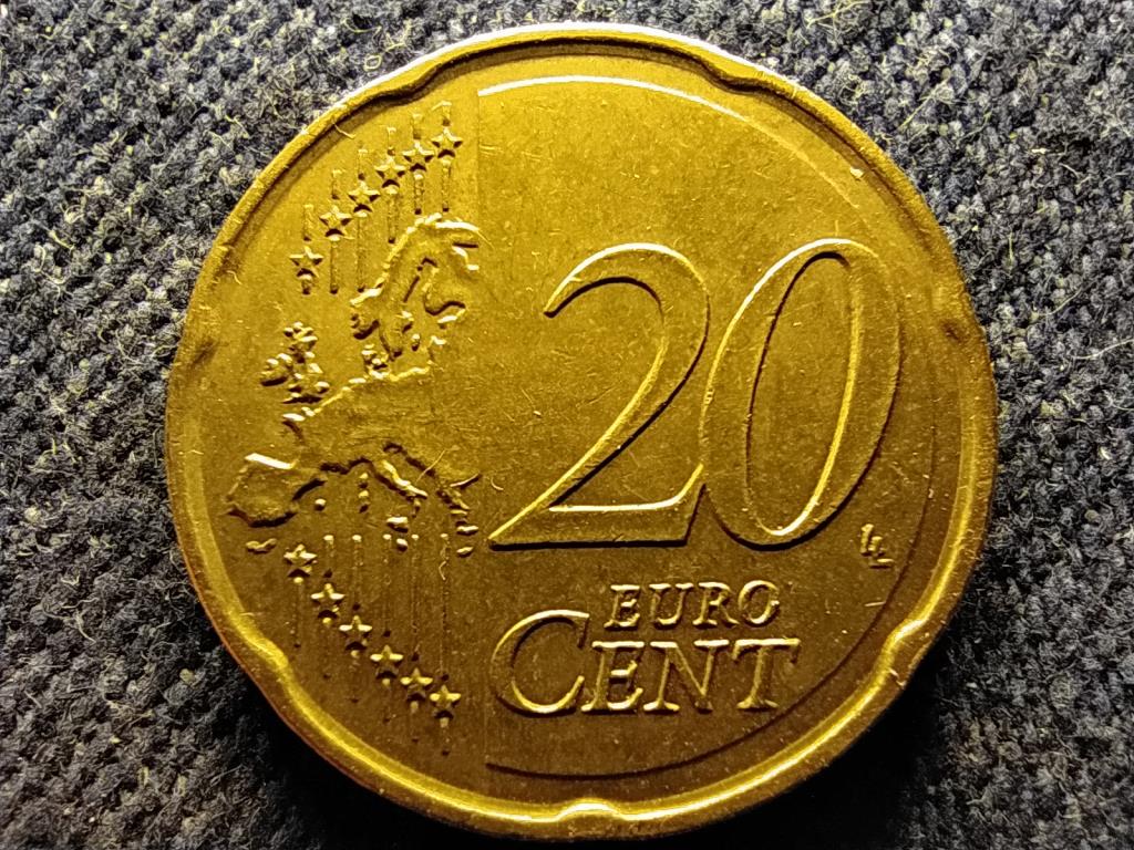 M&aacute;lta K&ouml;zt&aacute;rsas&aacute;g (1974-) 20 euro cent 