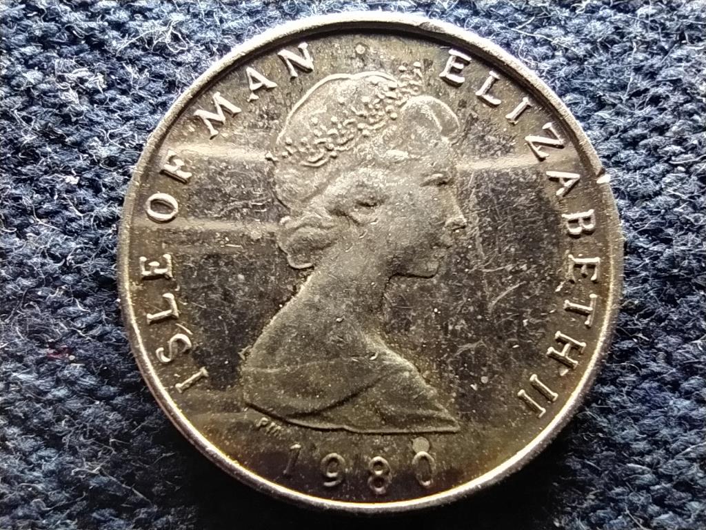 Man-sziget II. Erzs&eacute;bet (1952-2022) .500 Ez&uuml;st 1/2 Penny 