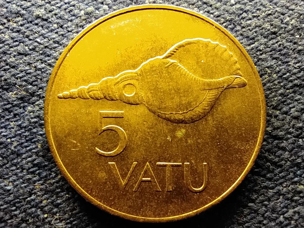 Vanuatu K&ouml;zt&aacute;rsas&aacute;g (1980-) 5 Vatu 