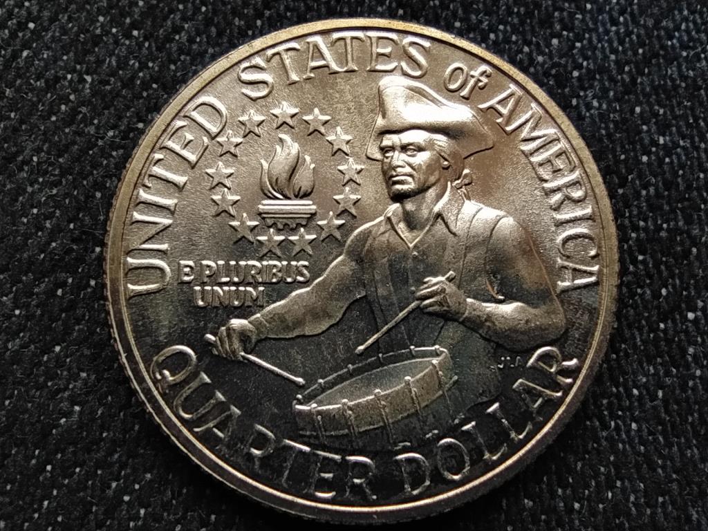 USA Bicenten&aacute;rium .400 Ez&uuml;st 1/4 Doll&aacute;r 