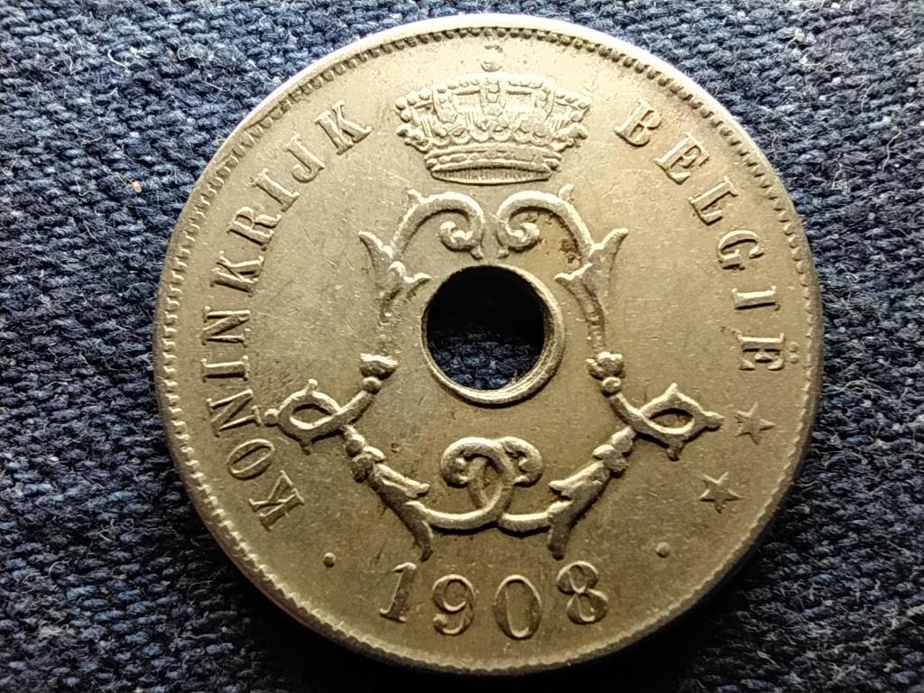 Belgium II. Lip&oacute;t (1865-1909) 25 Centime (holland sz&ouml;veg)