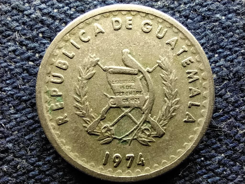 Guatemala K&ouml;zt&aacute;rsas&aacute;g (1841-) 5 Centavo 