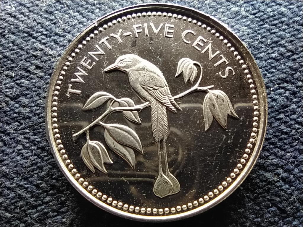 Belize Belize mad&aacute;rvil&aacute;ga Fecskefark&uacute; k&aacute;nya .925 Ez&uuml;st 25 Cent 