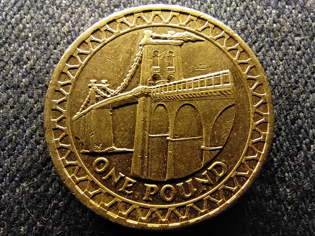 Anglia Műv&eacute;szetek h&iacute;dja 1 Font 