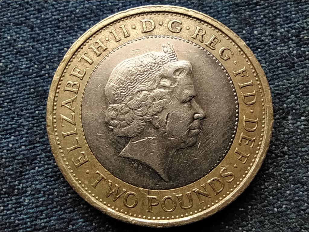 Anglia A rabszolga-kereskedelem elt&ouml;rl&eacute;se 2 Font 