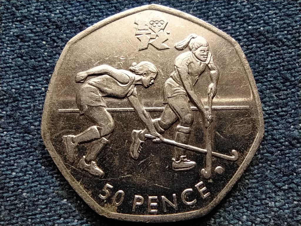 Anglia XXX. Ny&aacute;ri Olimpia London J&eacute;ghoki 50 Penny 