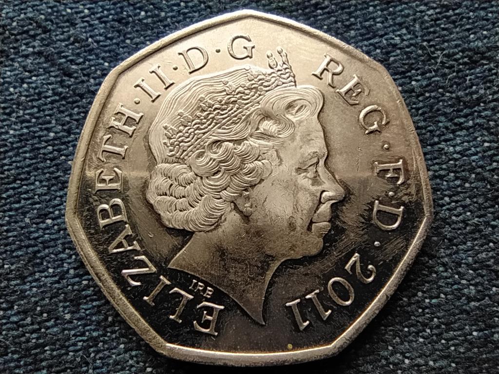 Anglia XXX. Ny&aacute;ri Olimpia London Gimnasztika 50 Penny 