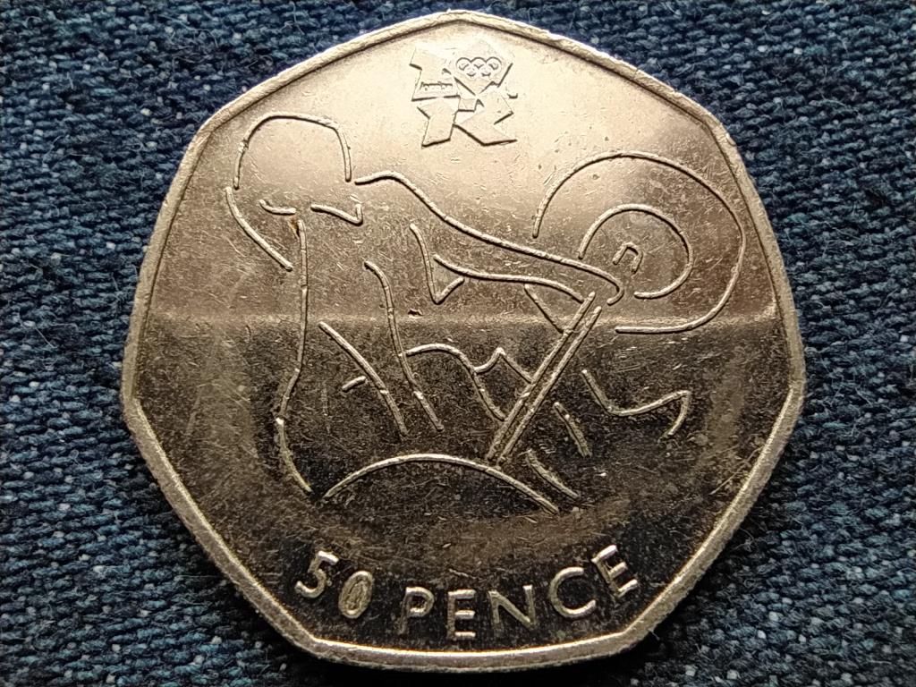 Anglia XXX. Ny&aacute;ri Olimpia London S&uacute;lyemel&eacute;s 50 Penny 