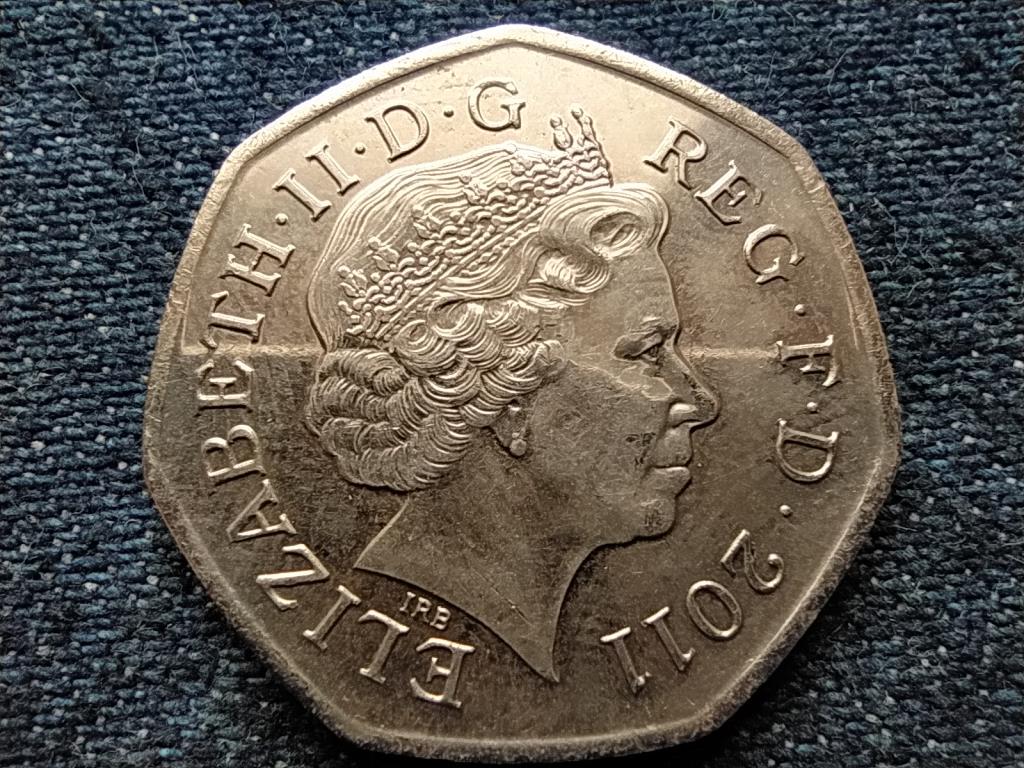 Anglia XXX. Ny&aacute;ri Olimpia London Evez&eacute;s 50 Penny 