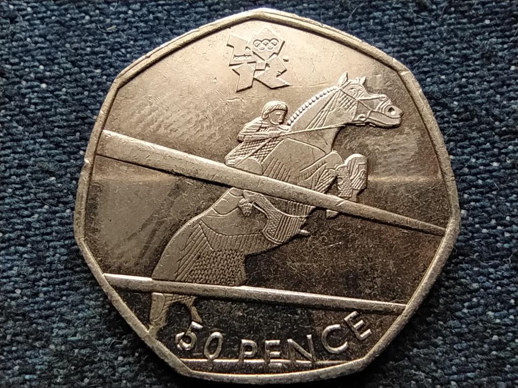 Anglia XXX. Ny&aacute;ri Olimpia London D&iacute;jugrat&aacute;s 50 Penny 