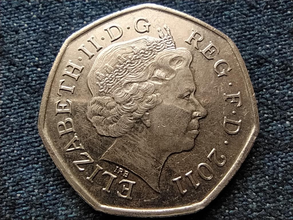 Anglia XXX. Ny&aacute;ri Olimpia London D&iacute;jugrat&aacute;s 50 Penny 