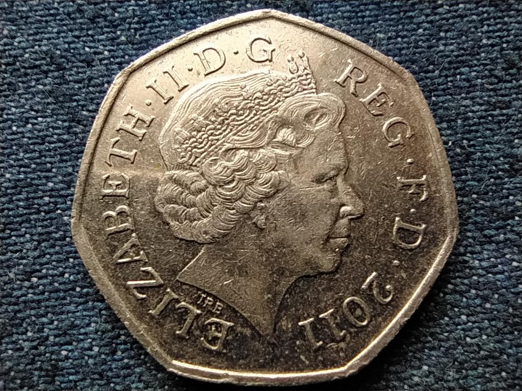 Anglia XXX. Ny&aacute;ri Olimpia London Asztali Tenisz 50 Penny 