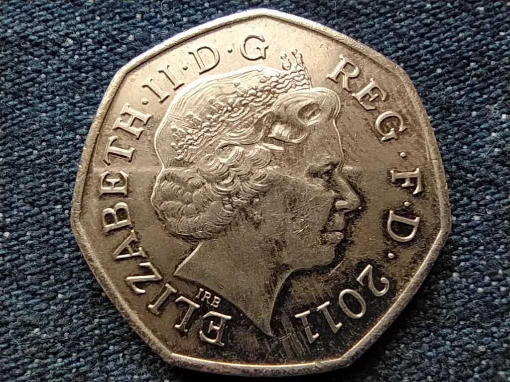 Anglia XXX. Ny&aacute;ri Olimpia London Boccia 50 Penny 