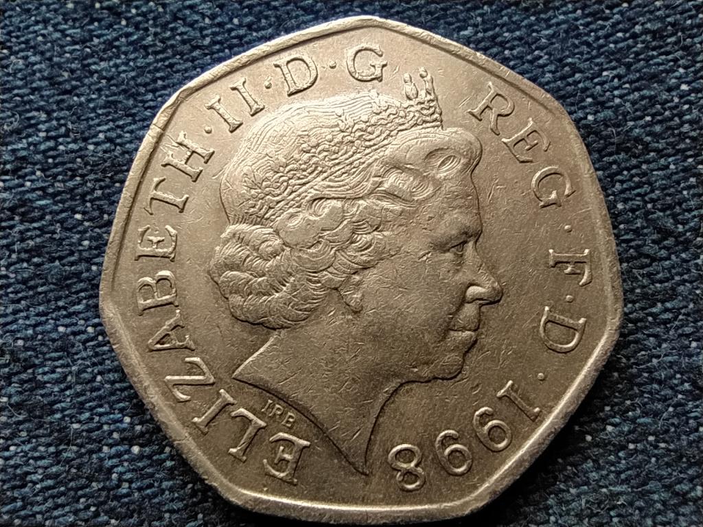 Anglia Eur&oacute;pai &Uacute;ni&oacute; 50 Penny 