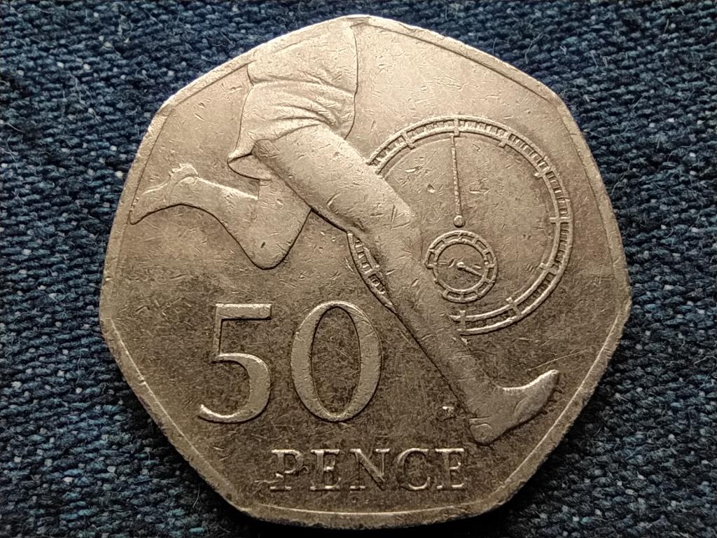 Anglia N&eacute;gy perces m&eacute;rf&ouml;ld 50 Penny 