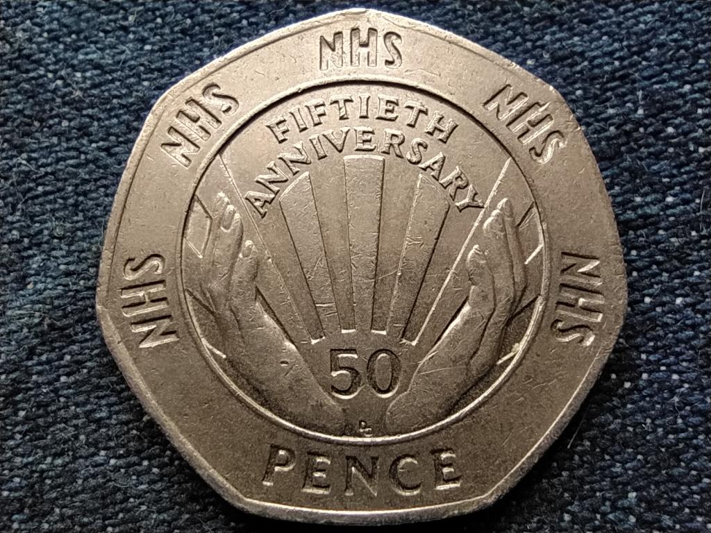 Anglia Nemzeti eg&eacute;szs&eacute;gszolg&aacute;ltat&aacute;s 50 Penny 