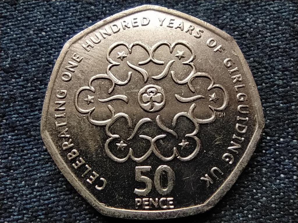 Anglia Cserk&eacute;szl&aacute;nyok 50 Penny 