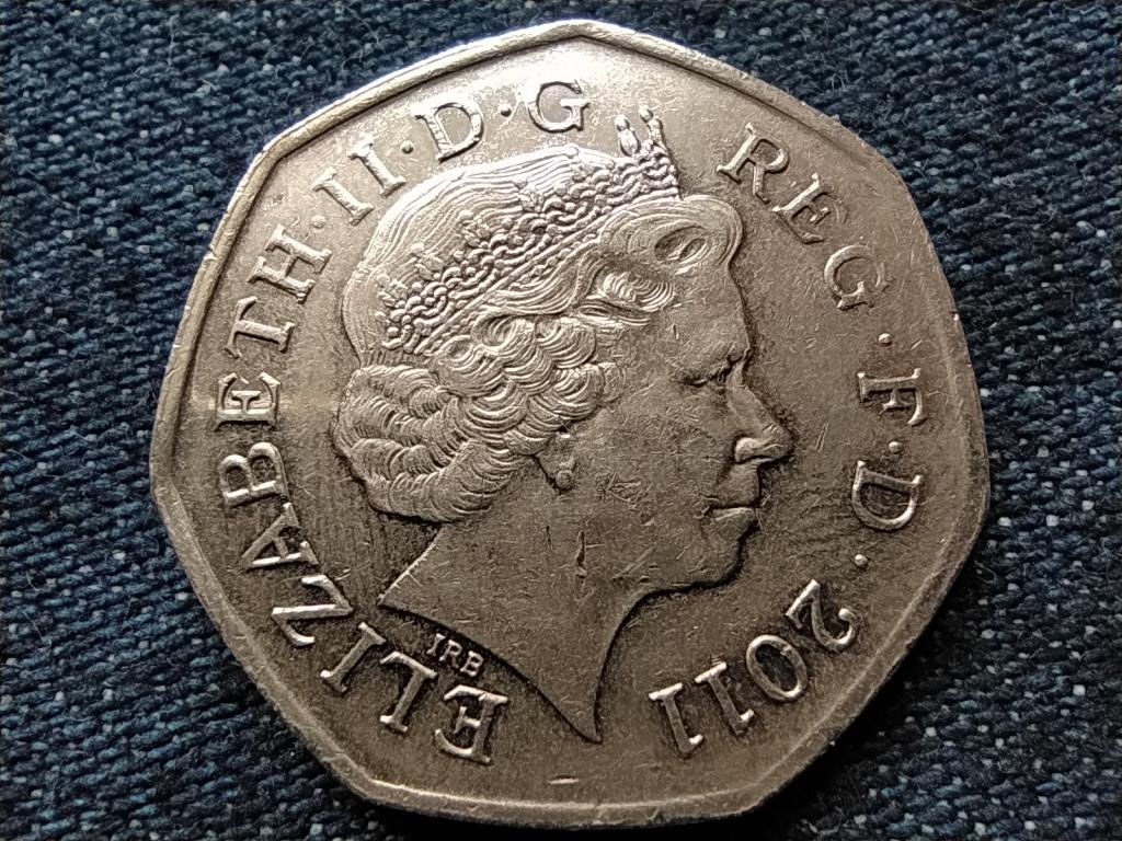 Anglia XXX. Ny&aacute;ri Olimpia London Tenisz 50 Penny 