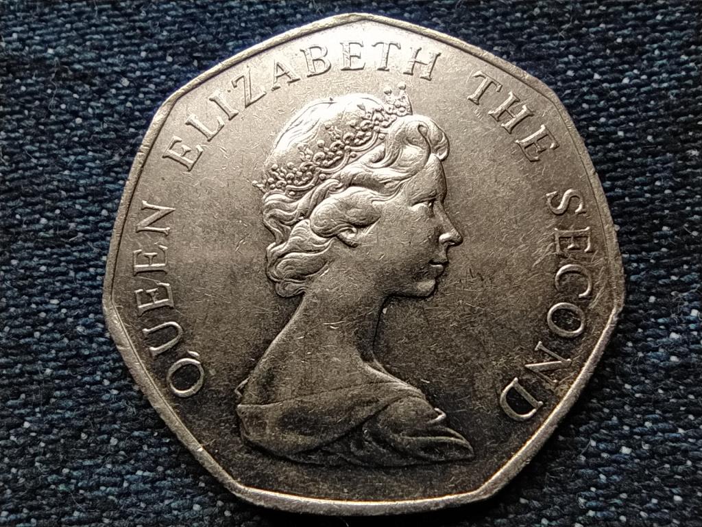 Falkland-szigetek II. Erzs&eacute;bet (1952-2022) 50 Penny 
