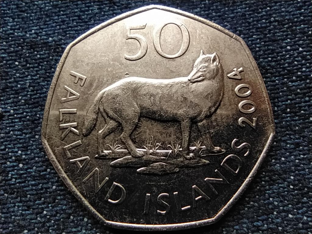 Falkland-szigetek II. Erzs&eacute;bet (1952-2022) 50 Penny 