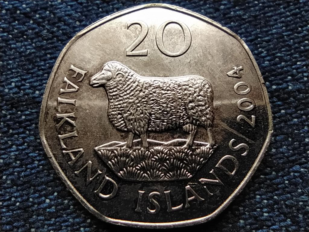 Falkland-szigetek II. Erzs&eacute;bet (1952-2022) 20 Penny 
