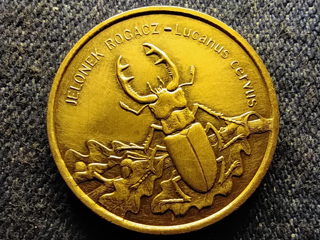 Lengyelorsz&aacute;g Nagy szarvasbog&aacute;r 2 Zloty 
