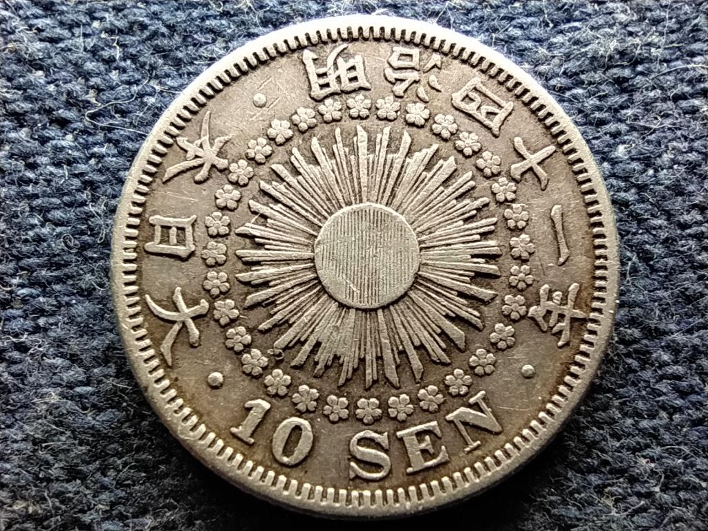 Jap&aacute;n Meiji (1867-1912) .720 Ez&uuml;st 10 Sen 