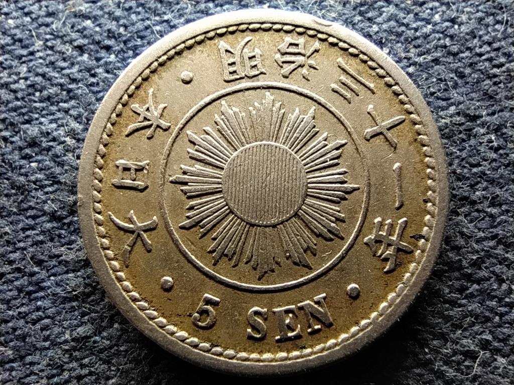 Jap&aacute;n Meiji (1867-1912) 5 Sen 